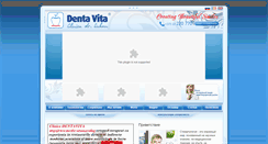 Desktop Screenshot of dentavita.md